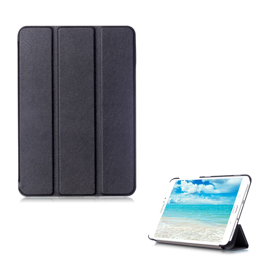 Samsung Galaxy Tab S2 8.0 tri-fold läderfodral - Svart