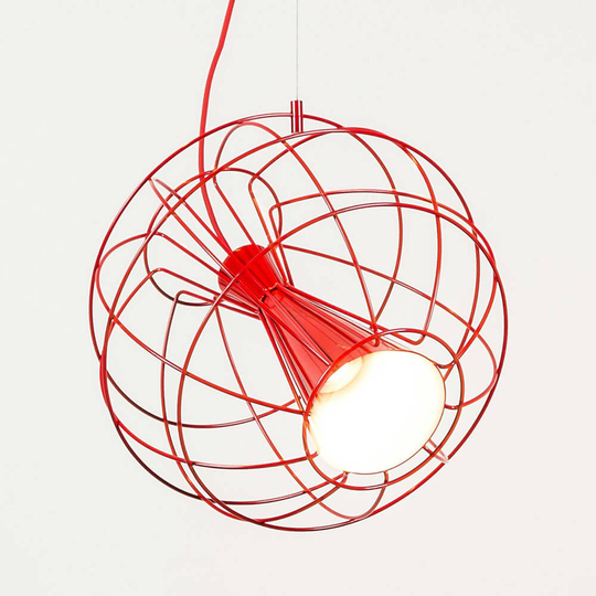 Innermost Latitude - LED-hänglampa röd