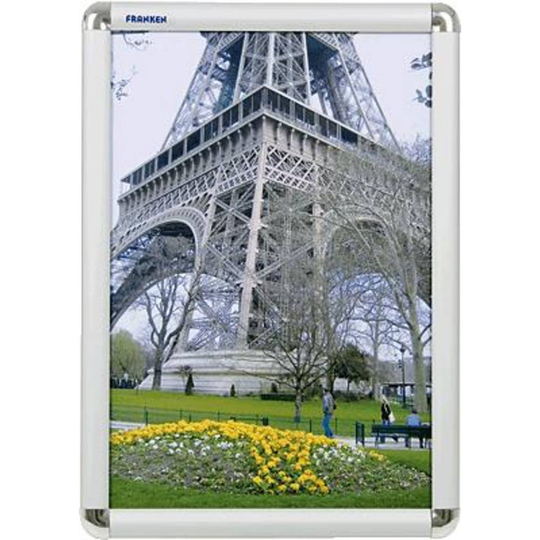 Franken BS0702 Växelram akryl Pappersformat: DIN A3 (B x H x D) 32.7 x 45 x 1.2 cm Silver
