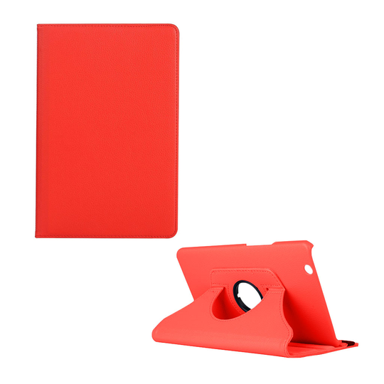 Huawei MediaPad M3 8.4 litchi läderfodral - Röd