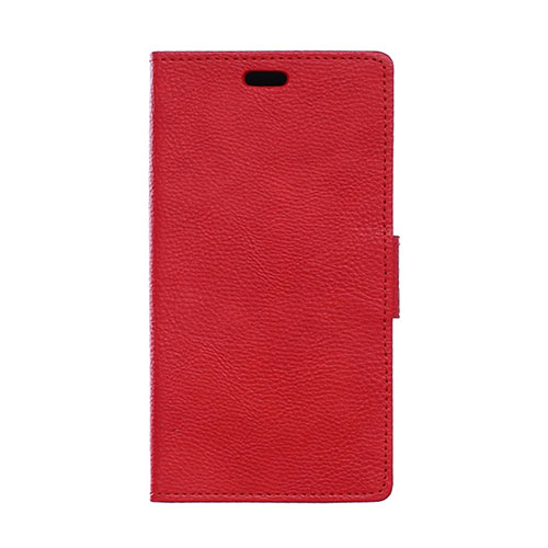 Mankell Litchi Läderfodral till Samsung Galaxy J1 (2016) - Röd