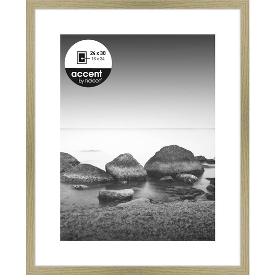 Nielsen Design 1122002 Växelram akryl Pappersformat: 24 x 30 cm Ek