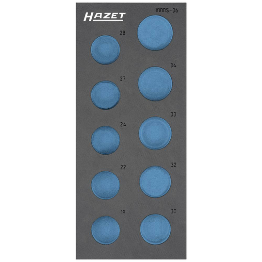Hazet 163-572L 163-572L Skumgummiinlägg (L x B) 172 mm x 392 mm
