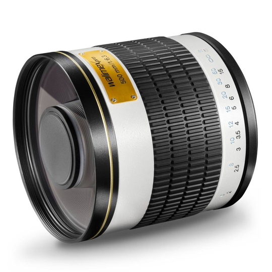 Walimex Pro 500/6,3 DX Spiegeltele T2 Teleobjektiv f/1 - 6.3 500 mm