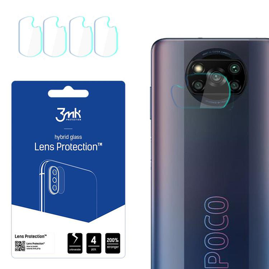 3MK Linsskydd Xiaomi Poco X3 Pro