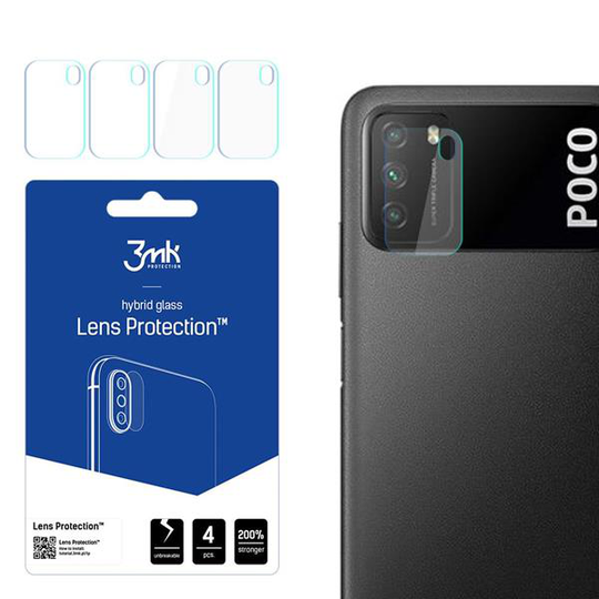 3mk Hybrid Glass Linsskydd Xiaomi Poco M3