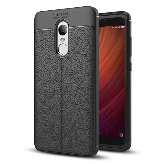 Xiaomi Redmi Note 4 Enfärgat skal - Svart