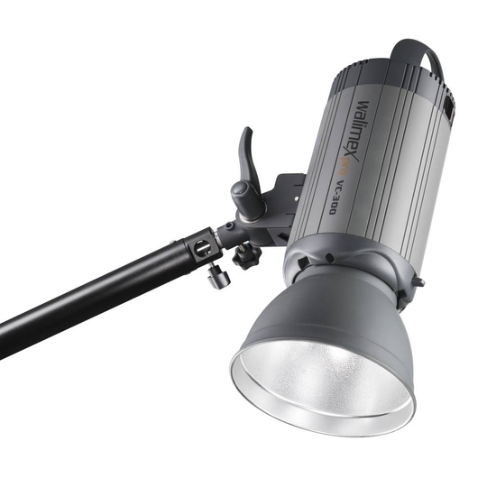 Walimex Pro 19630 Galgstativ Arbetshöjd 128 - 210 cm med motvikt