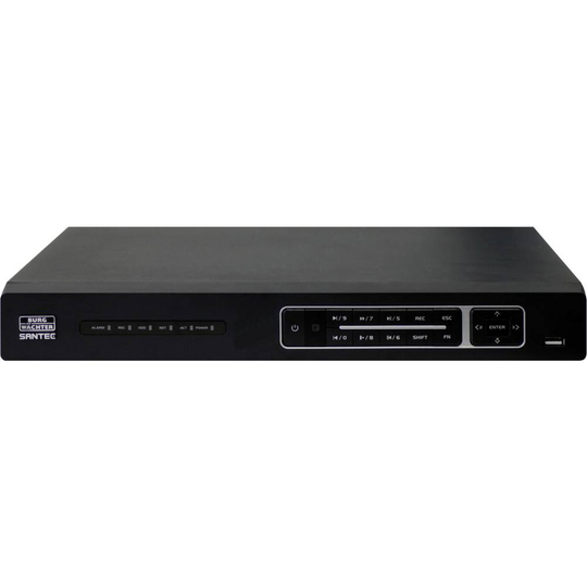 Burg Wächter SPVR-4811i 4 kanaler, 8 kanaler (AHD, Radio, HD-CVI, HD-TVI, IP) HD-SDI Digitalinspelare