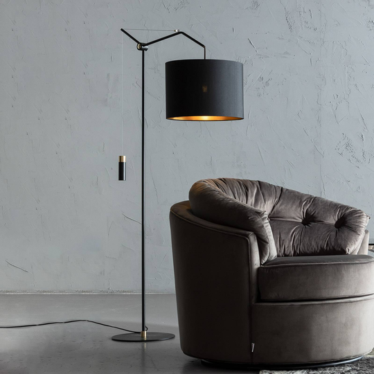 KARE Salotto golvlampa, höjdjusterbar
